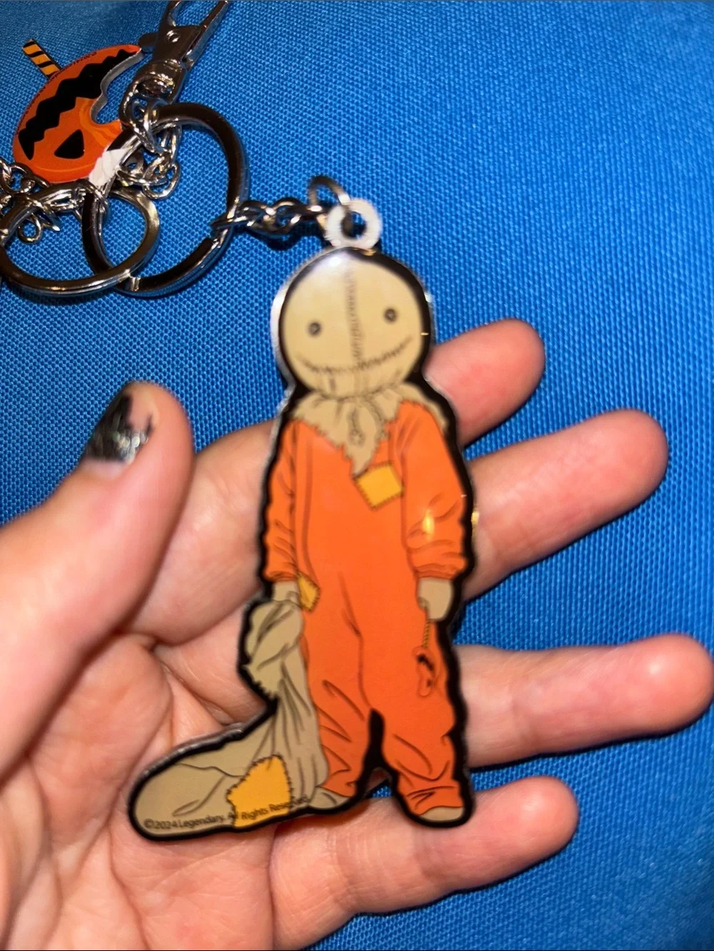 Trick Or Treat Sam Chocolate Car Keychain Four included NWOTS Halloween Theme